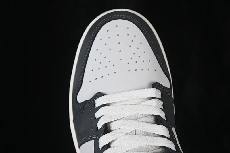 All categories Air Jordan Jordan series basketball shoes Air Jordan 1 Low Air Jordan 1 Low AJ1 Joe 1 white gray burst pattern low-top retro cultural basketball shoes IU2268-100
